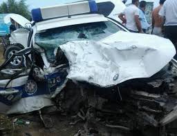 Gəncədə yol polisi əməkdaşı avtomobillə vurulub