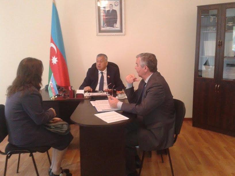 Vahid Əhmədov Qubada vətəndaşlarla g&ouml;r&uuml;ş&uuml;b