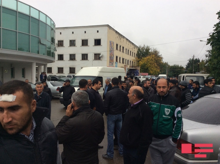 "Maneulidə saxlanılanlar polisə qarşı zor tətbiq edib"