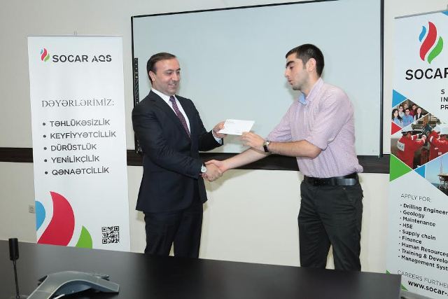 BANM-in tələbəsinə &ldquo;SOCAR-AQŞ&rdquo; təqa&uuml;d ayırdı