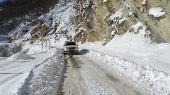 Quba-Xınalıq yolu a&ccedil;ıldı