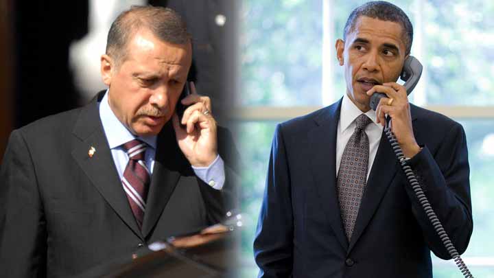 Ərdoğanla Obama İŞİD və PKK-nı müzakirə etdi 