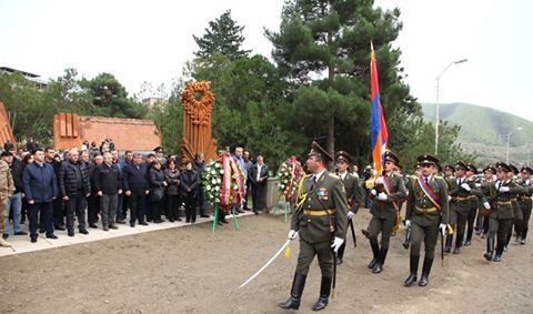 Ermənilər bu gün Talış kəndində hərbi tədbir keçirib - FOTO