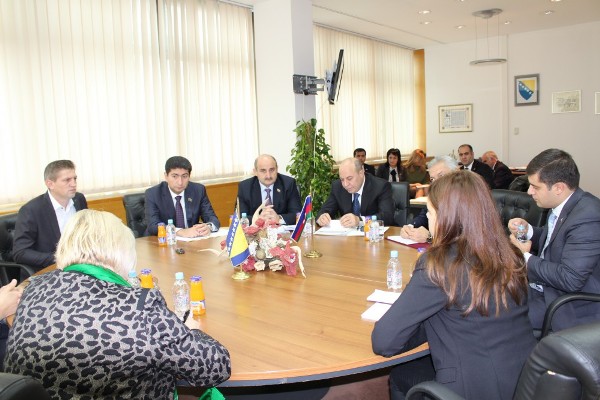 Milli Məclisin nümayəndə heyəti Bosniyada - FOTO