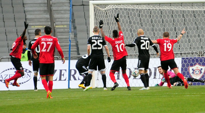 "Qarabağ" "Qəbələ" ilə xallarını bərabərləşdirdi