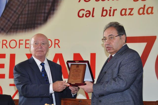 Professor Elxan Əzizovun 70 illik yubileyi keçirilib