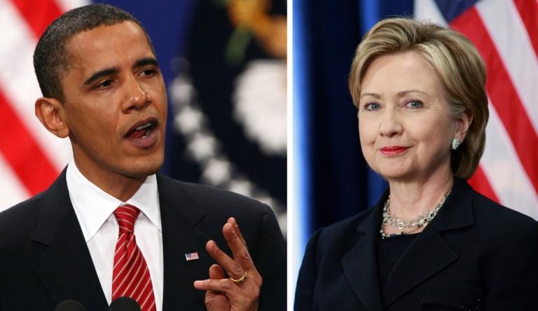 Obama Hillari Klintonla fəxr edir