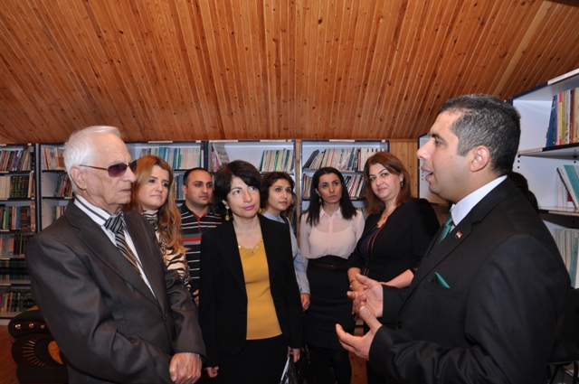Beynəlxalq jurnalistika kafedrasının əməkdaşları Misir Mədəniyyət Mərkəzində 