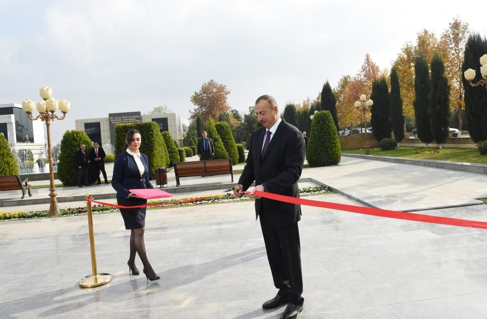  Prezident Beyləqana getdi, Bayraq Muzeyinin açılışında iştirak etdi 