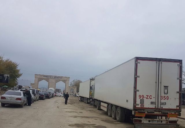 “Samur” gömrük postunda sıxlıq aradan qaldırıldı 
