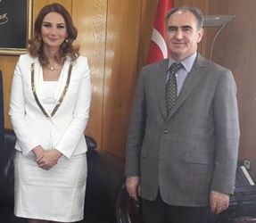 Qənirə Paşayeva Kahramanmaraşda Qarabağ həqiqətlərindən danışıb  