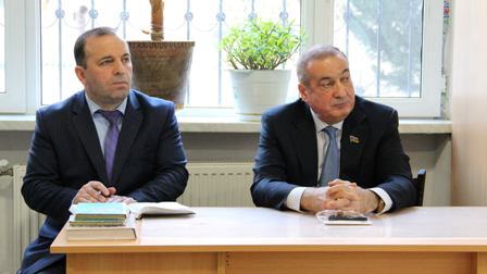 Eldar Quliyev açıq dərslərdə iştirak etdi - FOTO