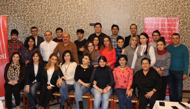 Bakcell media nümayəndələrinə Qəbələdə seminar təşkil edib - FOTO