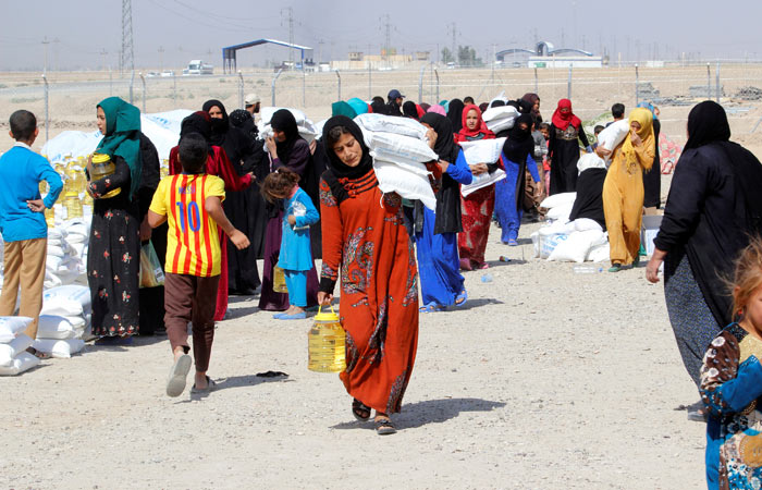 Humanitar B&Ouml;HRAN: Mosulda 650 min iraqlı susuz qalıb 