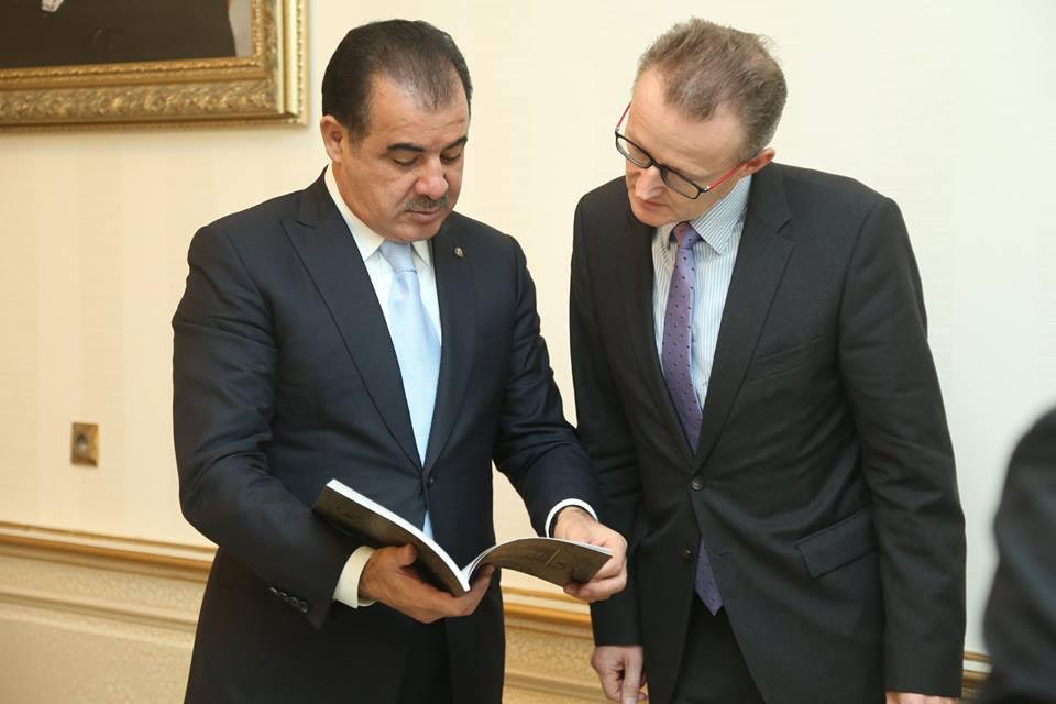 Elmar Vəliyev Almaniyanın səfiri ilə GÖRÜŞDÜ
