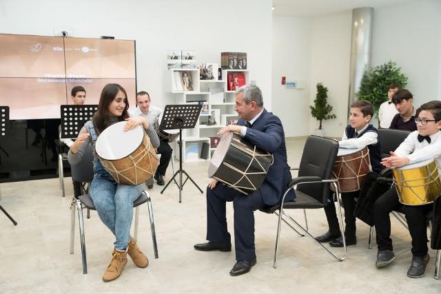 Heydər Əliyev İncəsənət Məktəbində təlim keçirilib