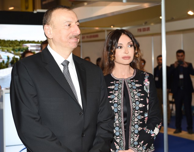 Dövlət başçısı və xanımı AĞDAMDA - YENİLƏNİB