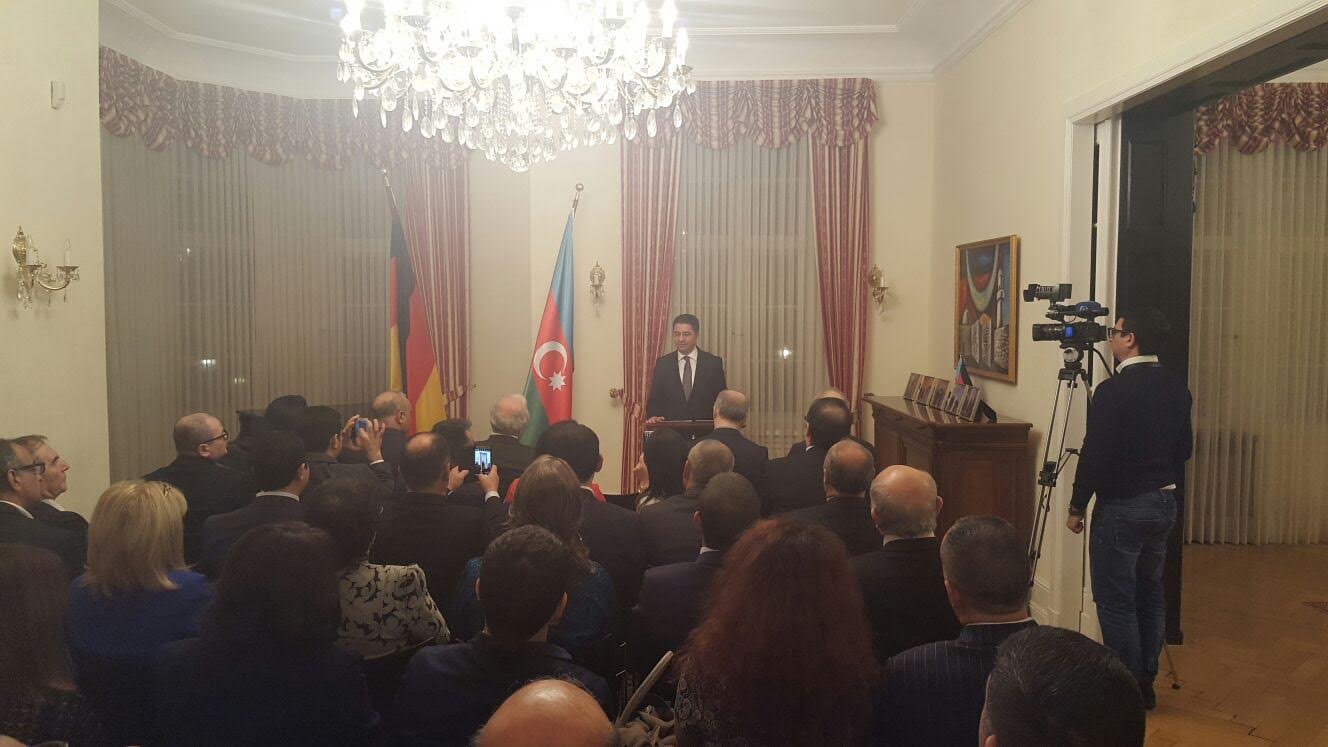 Heydər Əliyevin xatirəsi Almaniyada anılıb