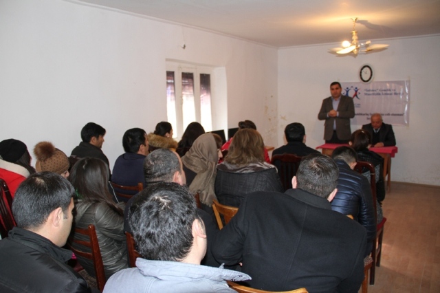 Tovuzda gənclər sahibkarlıq fəaliyyətinə təşviq edilib  