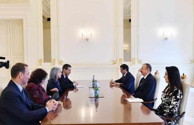 İlham Əliyev Bolqarıstanın vitse-prezidentini qəbul edib