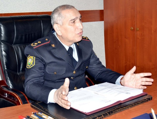 Azərbaycanda polis rəisi ölüb