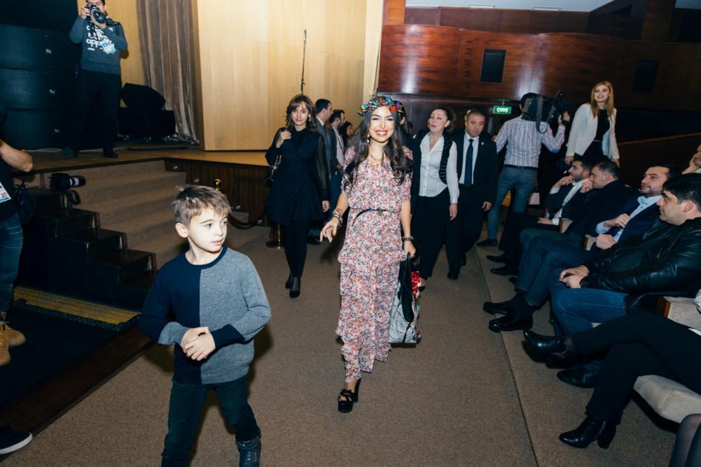 Leyla Əliyeva “Zima” Uşaq Estrada Musiqisi Festivalında - FOTO 