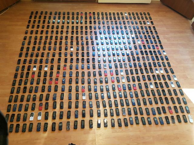 Gömrükdə 522 ədəd mobil telefon müsadirə olundu