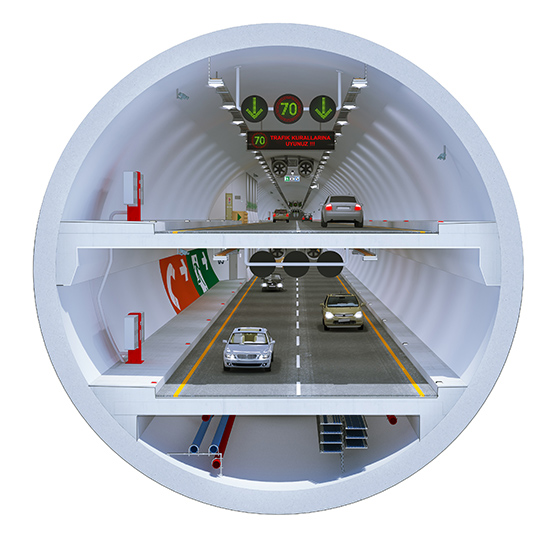 Türkiyədə Asiya və Avropanı birləşdirən tunel açıldı  