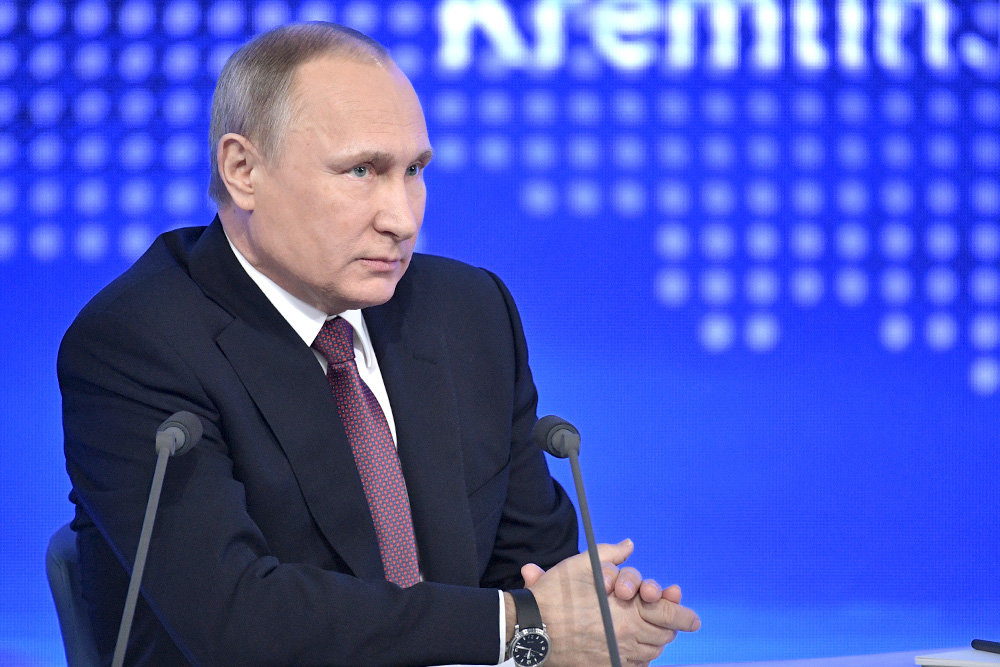Putinin mətbuat konfransı yekunlaşdı - STATİSTİKA