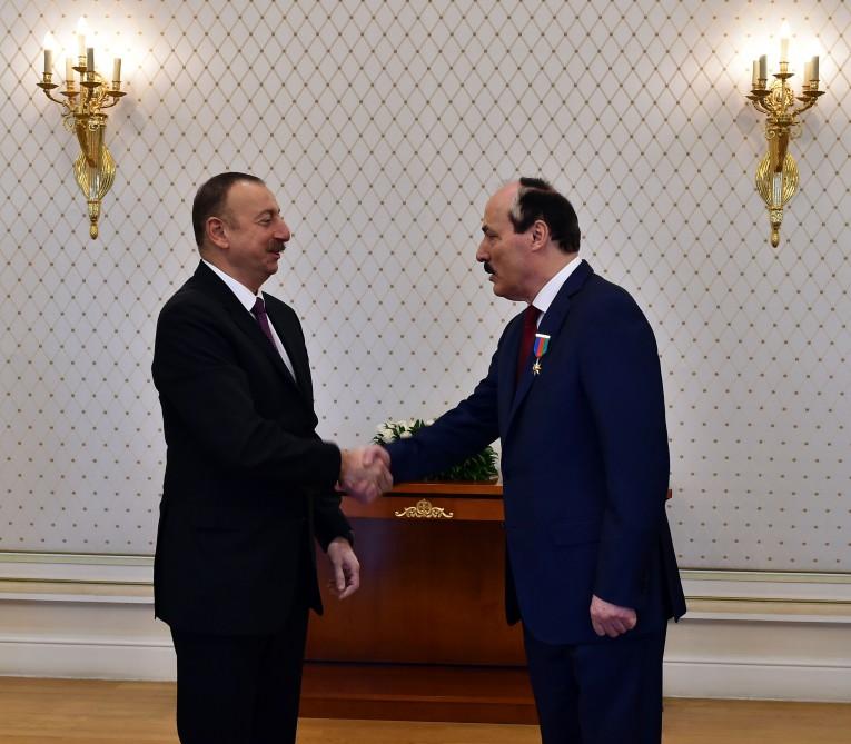 Abdulatipov İlham Əliyevin qəbulunda - FOTO