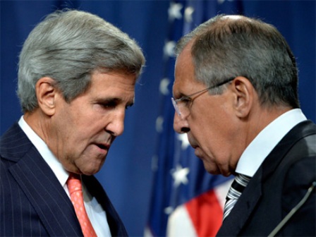 Lavrov və Kerri yenidən Suriya problemini müzakirə edib   