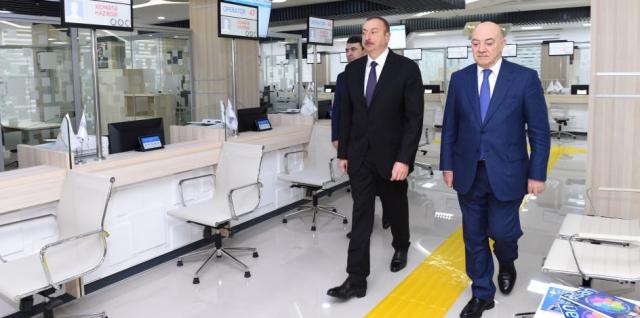 Prezident “ASAN Kommunal” Mərkəzinin açılışında - YENİLƏNİB