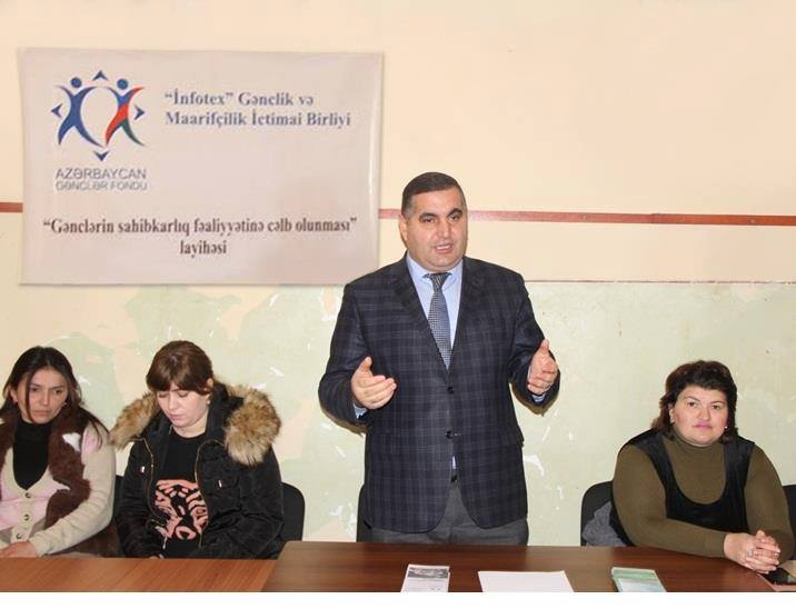"Gənclər biznes qurarkən yerli amilləri nəzərə almalıdırlar”