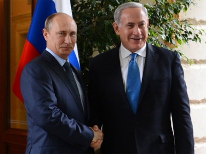 Putin və Netanyahu İsrail - Fələstin problemini müzakirə edib