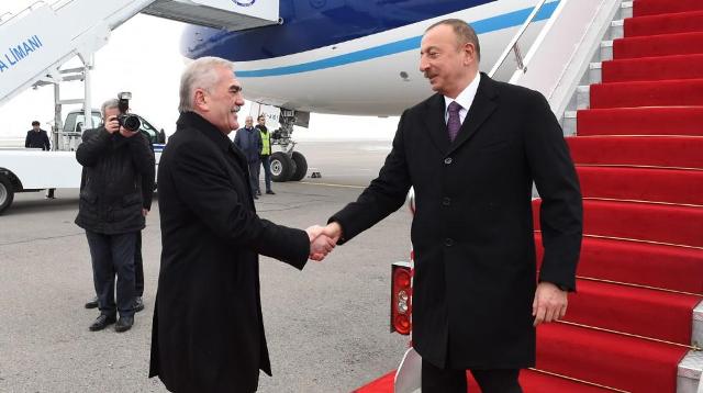 Prezident İlham Əliyev Nax&ccedil;ıvana gedib