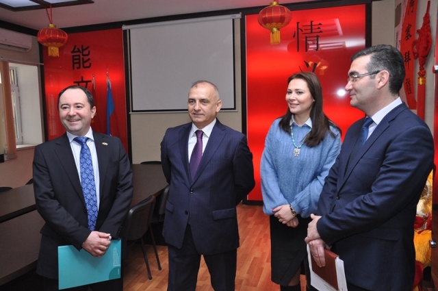 Rumıniyanın Azərbaycandakı səfiri ADU-da olub