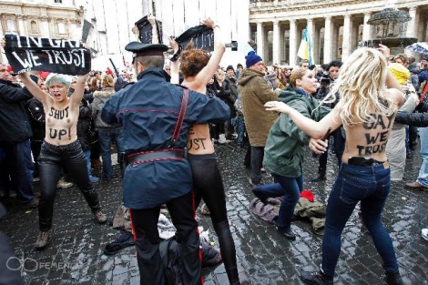 Qalmaqallı “FEMEN” təşkilatı fəaliyyətini dayandırıb  