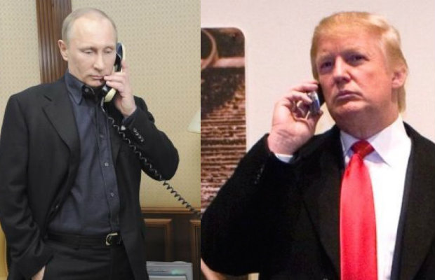 Tramp və Putin 45 dəqiqə telefonla danışıb, Yenilənib