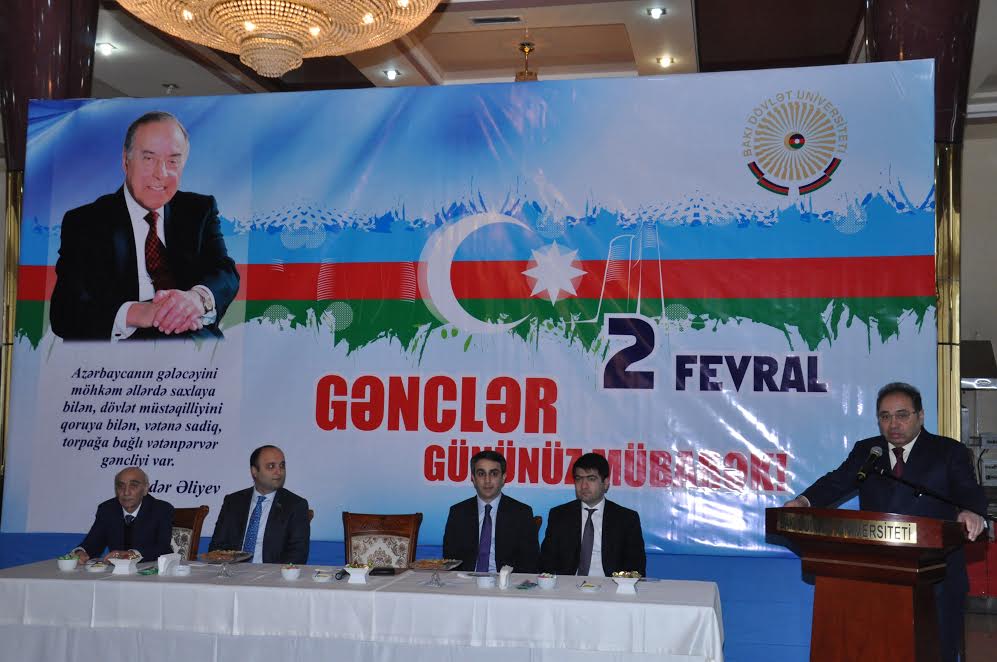 Bakı D&ouml;vlət Universitetində Gənclər g&uuml;n&uuml; qeyd olundu