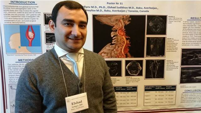 Azərbaycanlı həkimə ABŞ-da fəxri diplom verildi - FOTO