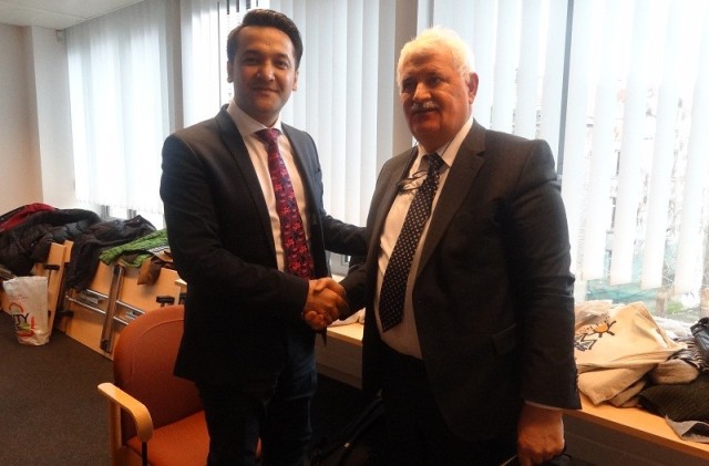 Br&uuml;sseldə Cocuq Mərcanlı s&ouml;hbəti