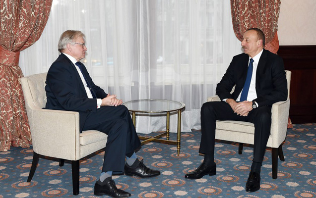 İlham Əliyev AŞPA-nın sabiq prezidenti ilə görüşüb - YENİLƏNİB