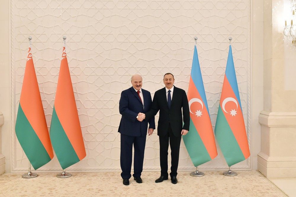 İlham Əliyev Lukaşenkoya Lapşinə g&ouml;rə təşəkk&uuml;r edib
