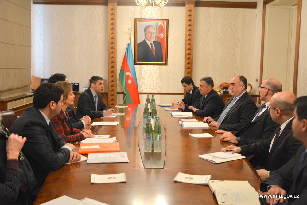  Elmar Məmmədyarov Fransanın D&ouml;vlət katibi ilə g&ouml;r&uuml;şd&uuml; 