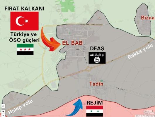 T&uuml;rkiyə hərb&ccedil;iləri El Babda: İŞİD-lə qarşıdurma şiddətlənib &nbsp;