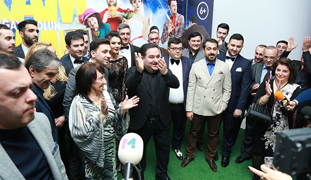 Murad Dadaşov ilk komediya filmi "Bayram axşamı"nın təqdimatını keçirib 