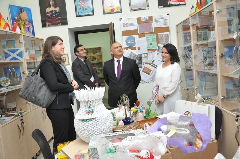 ABŞ D&ouml;vlət Departamentinin Ofis rəhbəri ADU-da olub