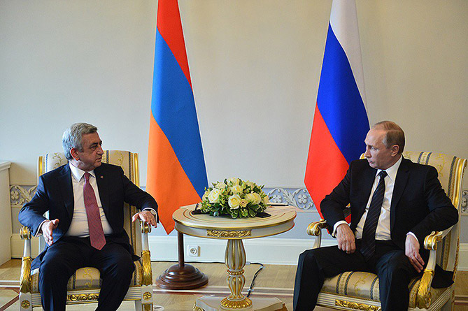 Sarkisyan Putinlə Qarabağı m&uuml;zakirə edəcək