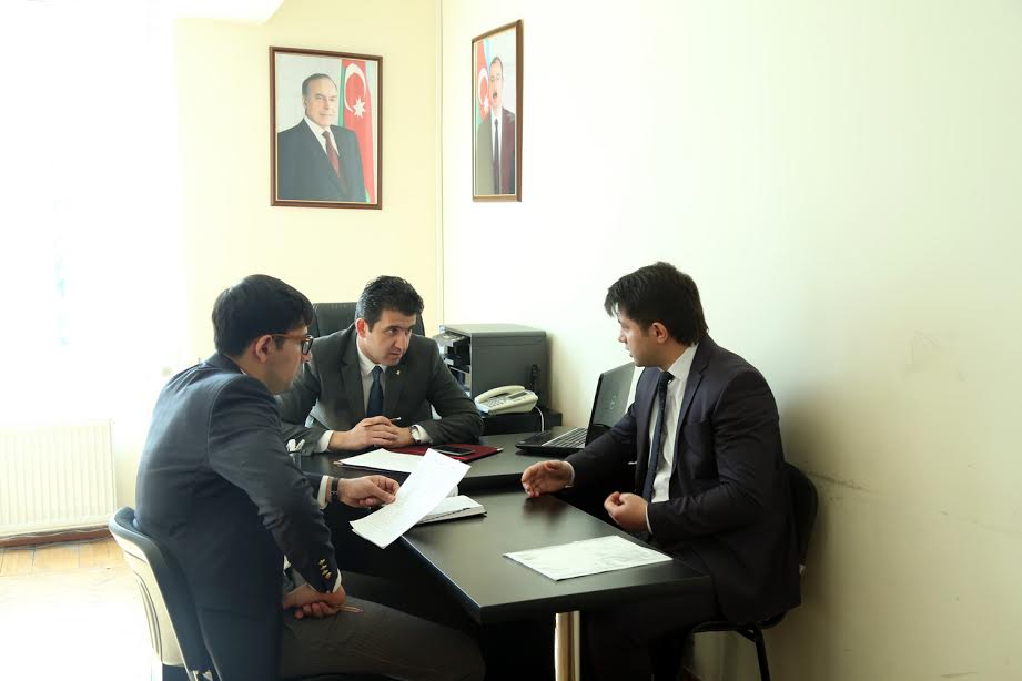 Naqif Həmzəyev Gəncədə seçiciləri qəbul edib - FOTO