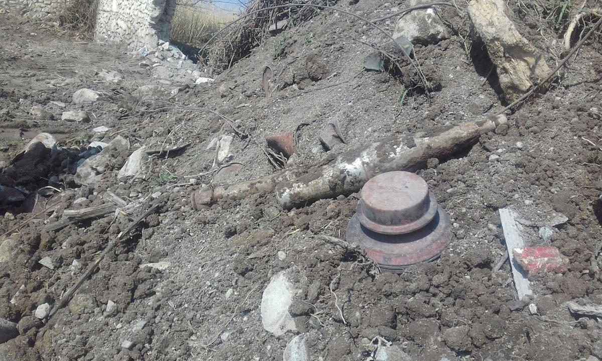 Cocuq Mərcanlıda raket tapılıb - FOTO